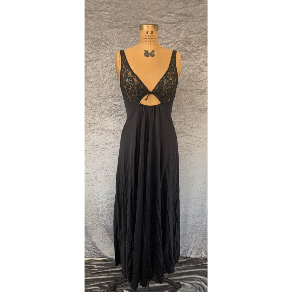 Vintage Olga Lure lingerie set black